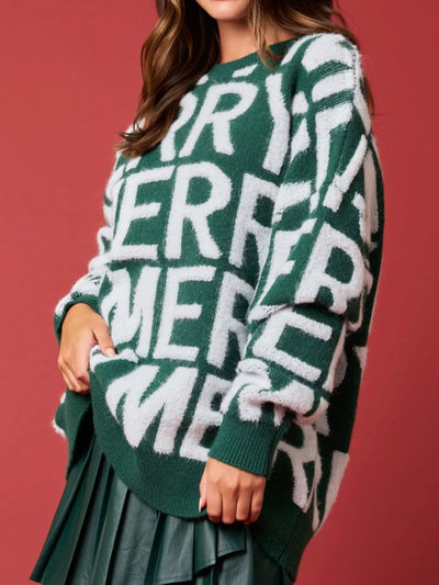 Christmas Merry Festive Holiday Sweater