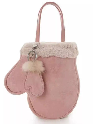 Mitten-Shaped Handbag