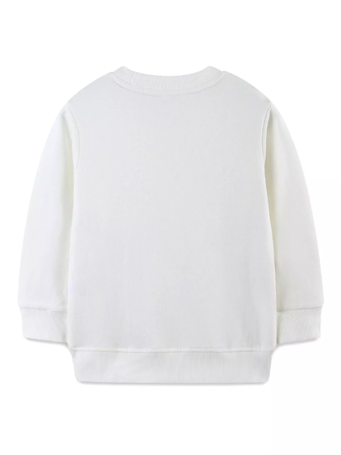 Children's Reindeer Embroidered Sweatshirt