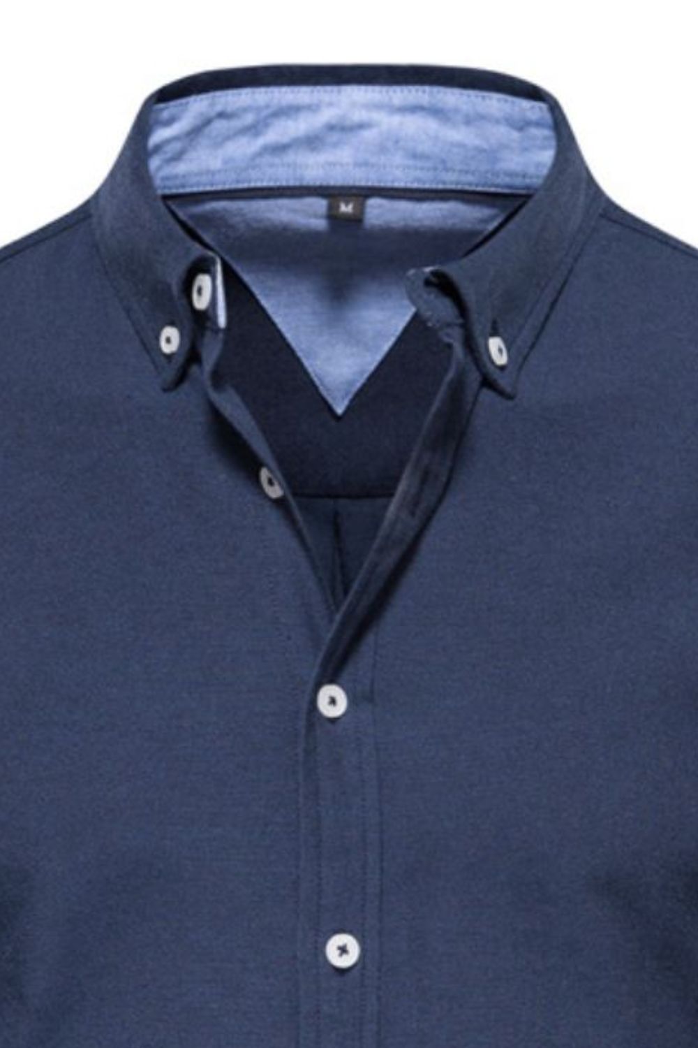 Men's Button Down Collared Neck Shirt for Stylish Comfort