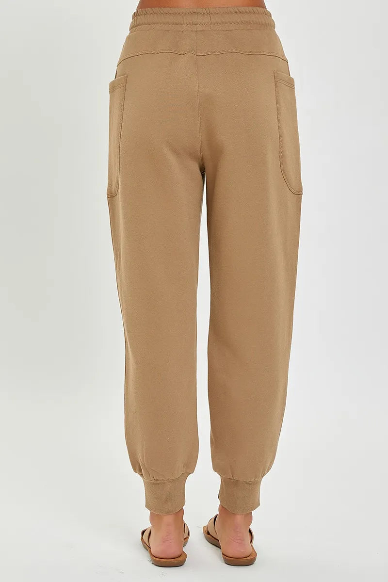 RISEN High Rise Relaxed Joggers