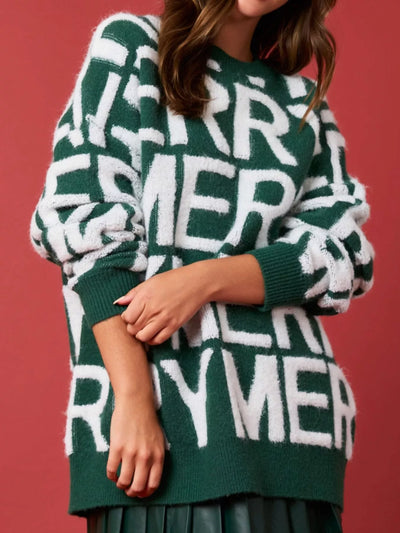 Christmas Merry Festive Holiday Sweater