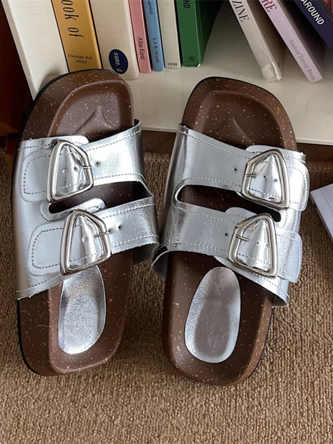 Double Buckle Comfort Sandals