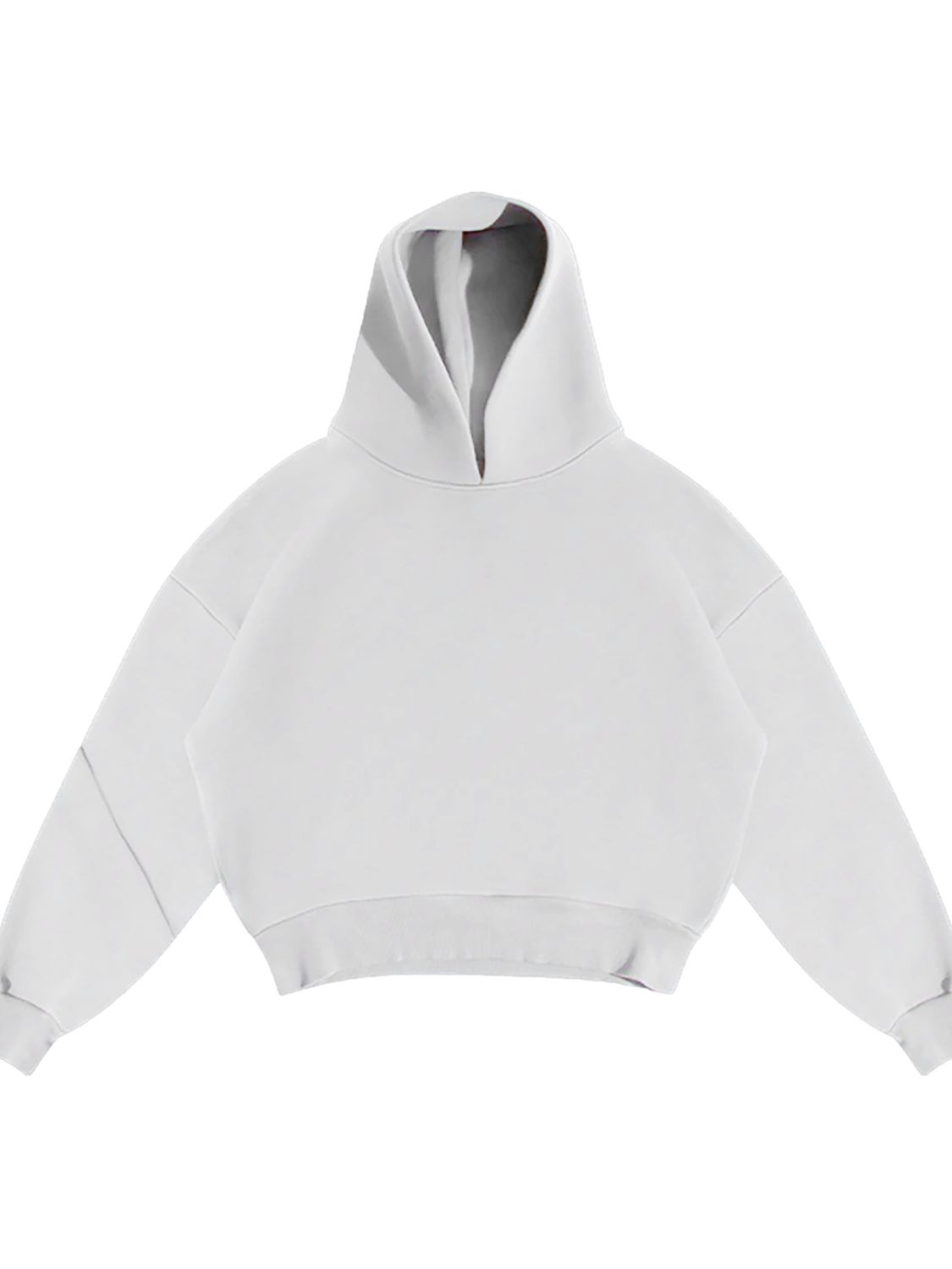 Men's Drop Shoulder Long Sleeve Hoodie for Ultimate Comfort