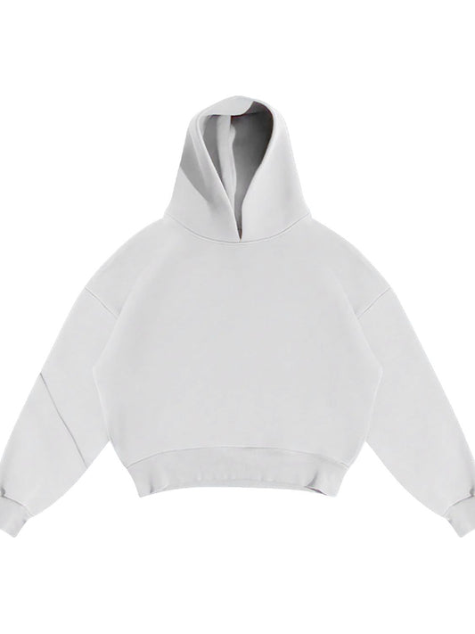 Men's Drop Shoulder Long Sleeve Hoodie for Ultimate Comfort