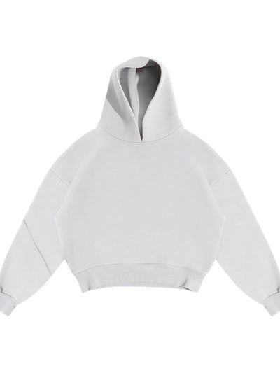 Men's Drop Shoulder Long Sleeve Hoodie for Ultimate Comfort