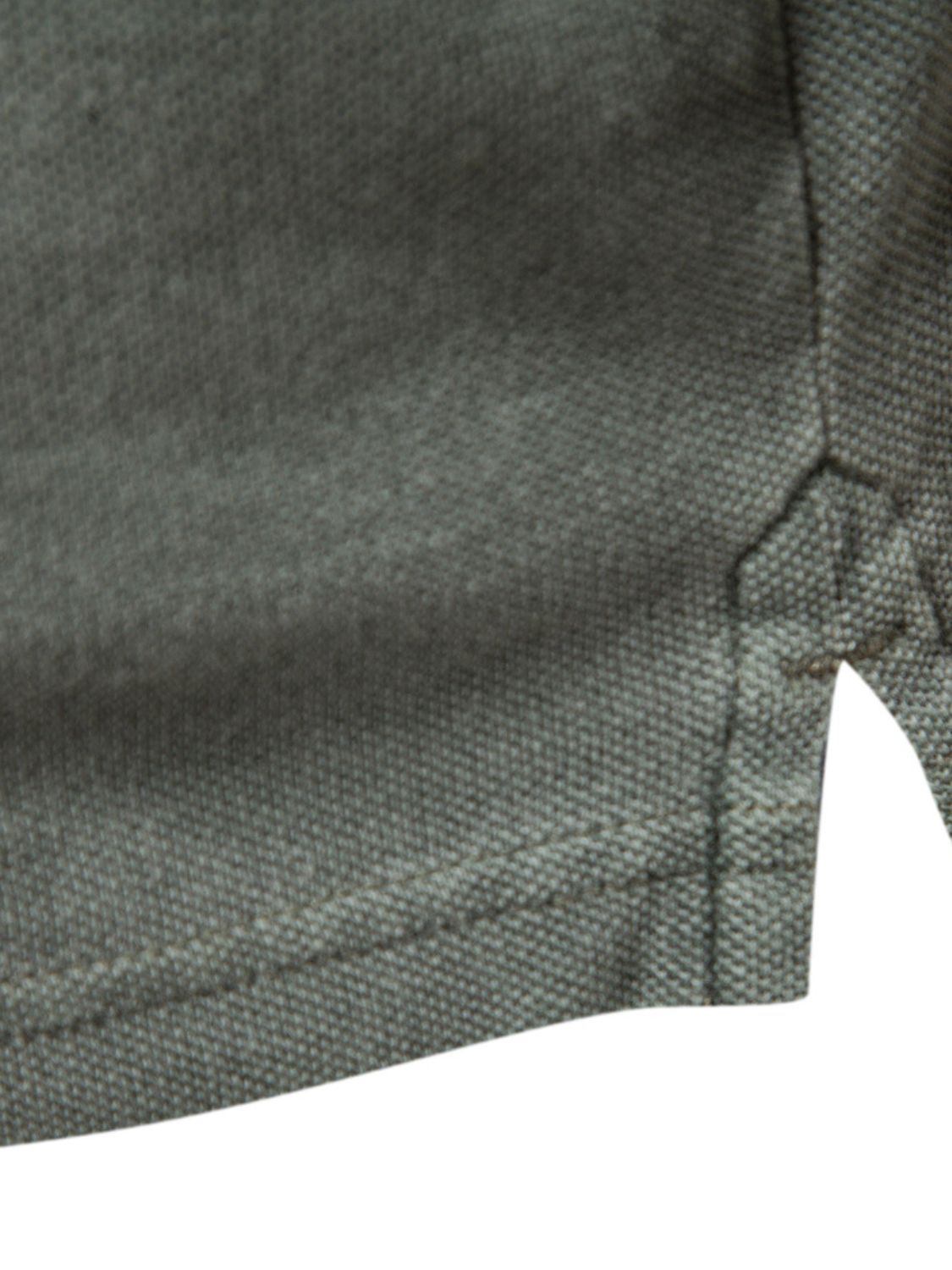 Men's Collared Neck Button Detail Short Sleeve Polo Shirt
