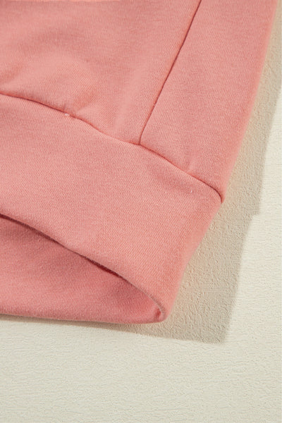 Chic Bow Round Neck Sweatshirt - Soft, Casual, and Versatile