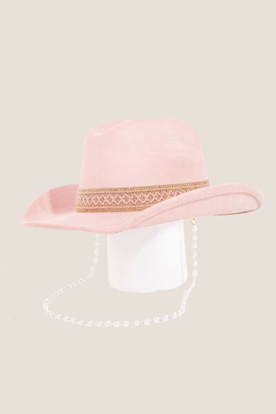 Fame Ornate Band Cowboy Hat for Stylish Western Flair