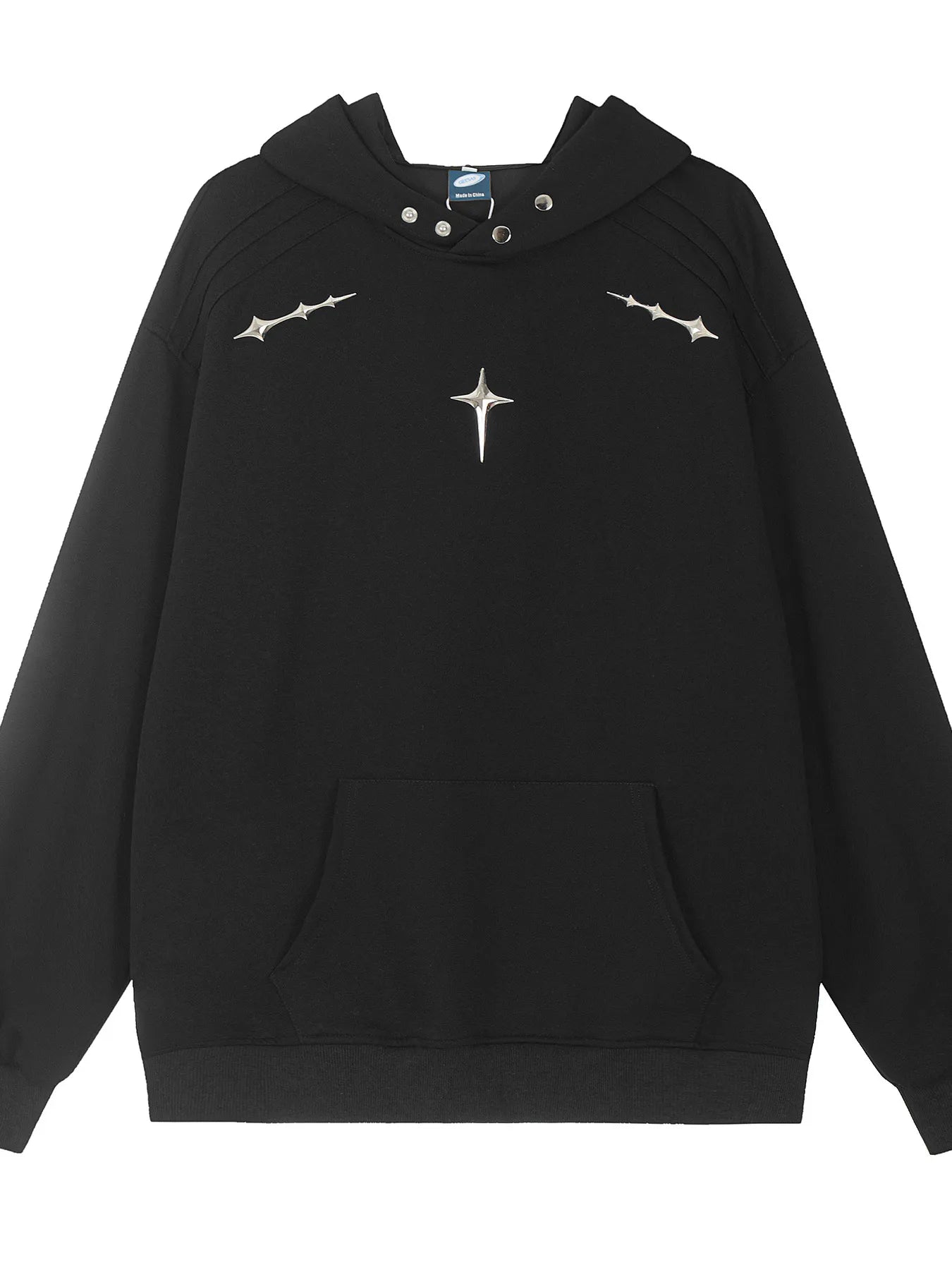 Men's Cross Star Kangaroo Pocket Hoodie