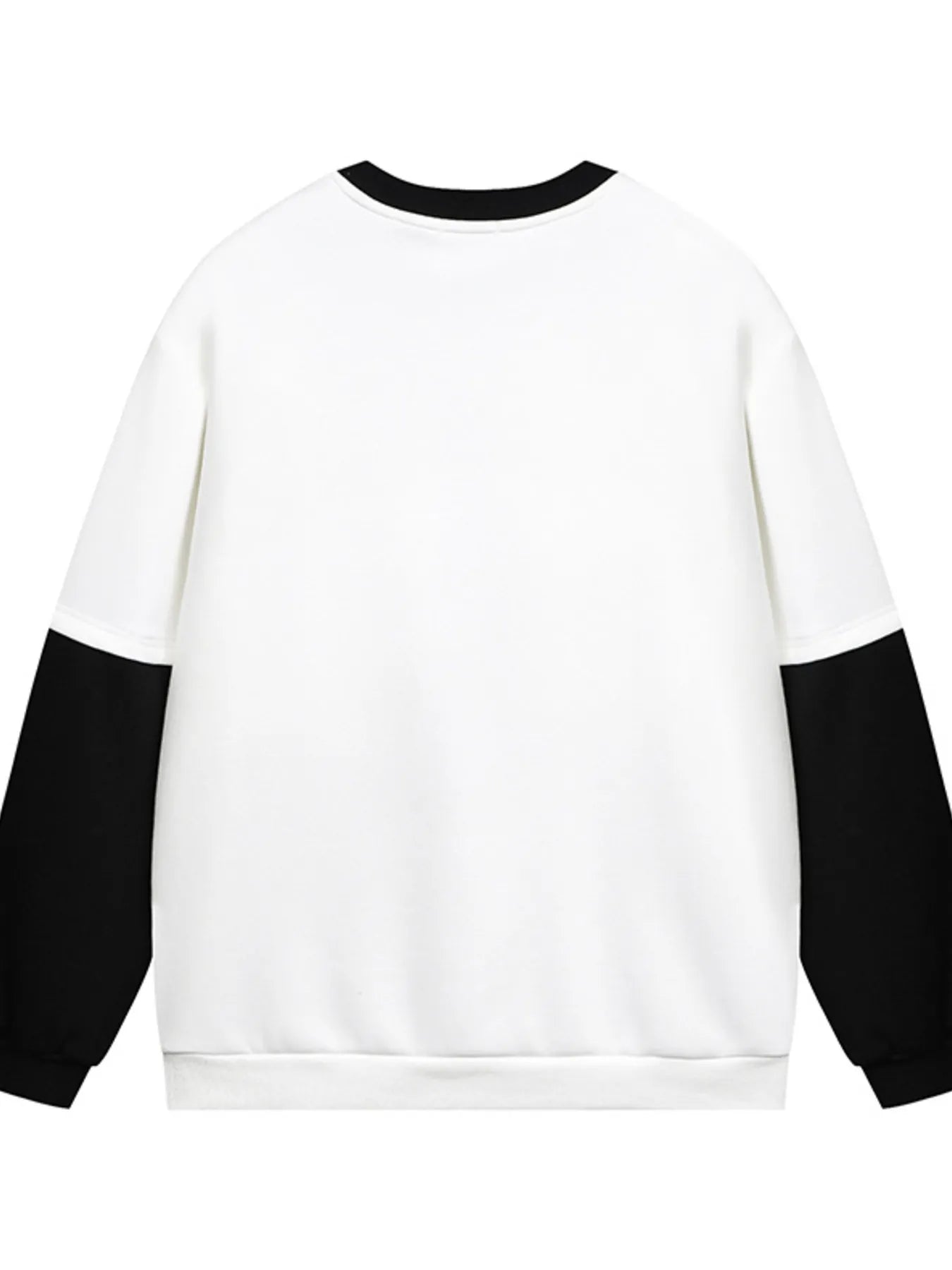 Men's Color Block Crew Neck Sweatshirt