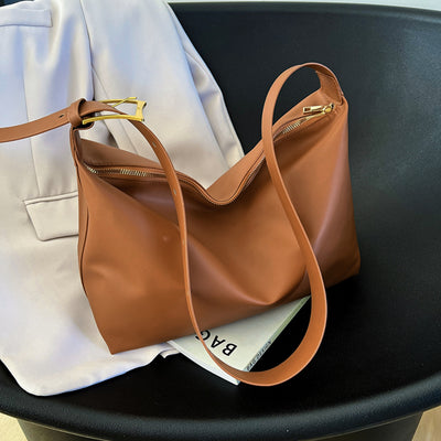 Chic Adjustable Strap PU Leather Handbag for Every Occasion