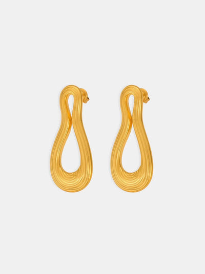 Titanium Steel Geometric Shape Earrings