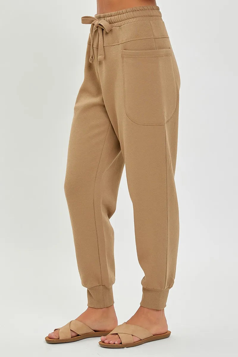 RISEN High Rise Relaxed Joggers