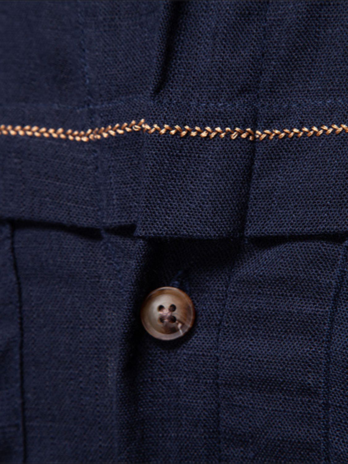 Men's Button Down Collared Neck Shirt for Stylish Comfort