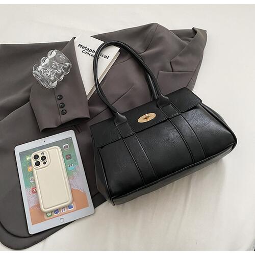 Chic PU Leather Shoulder Bag for Modern Women