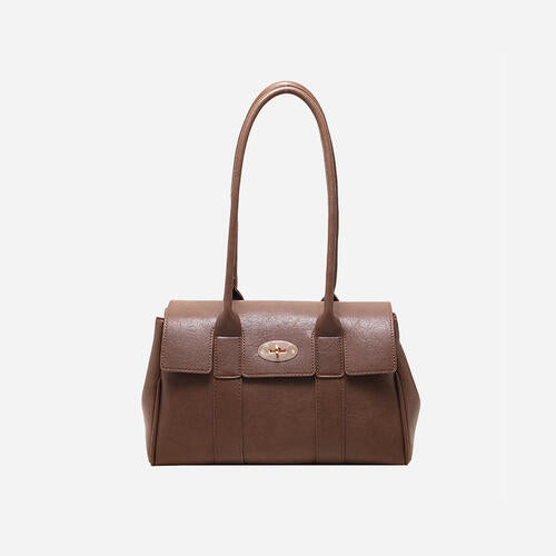 Chic PU Leather Shoulder Bag for Modern Women