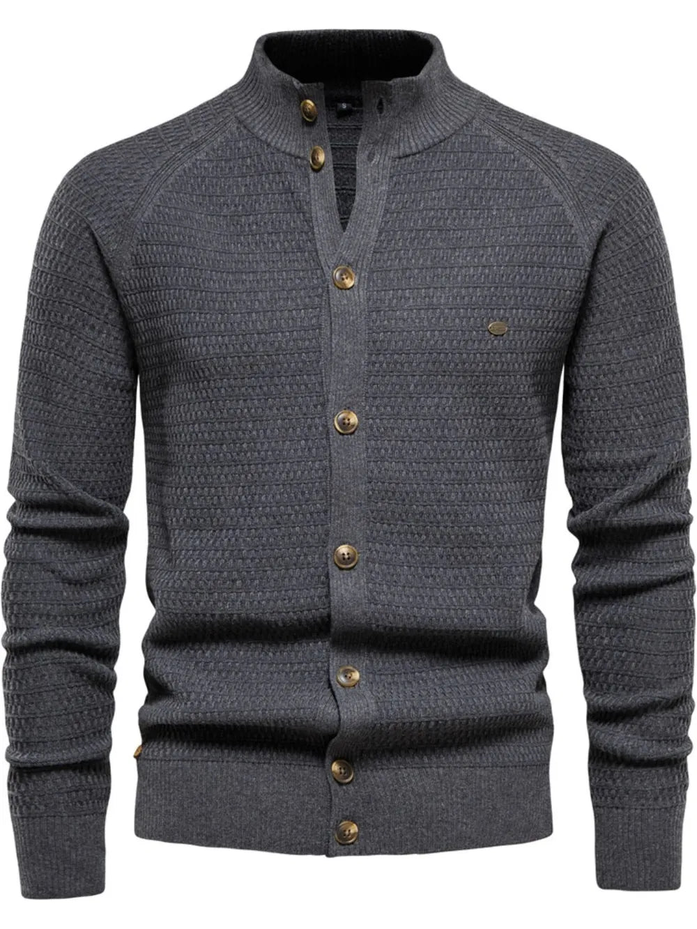 Men's Button Down Long Sleeve Cardigan