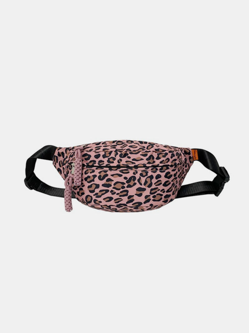 Stylish Leopard Nylon Crossbody Bag for Everyday Use