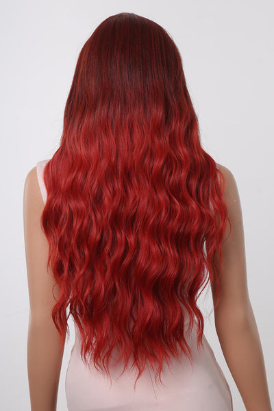 Vibrant 27" Long Wave Synthetic Wig for Natural Look