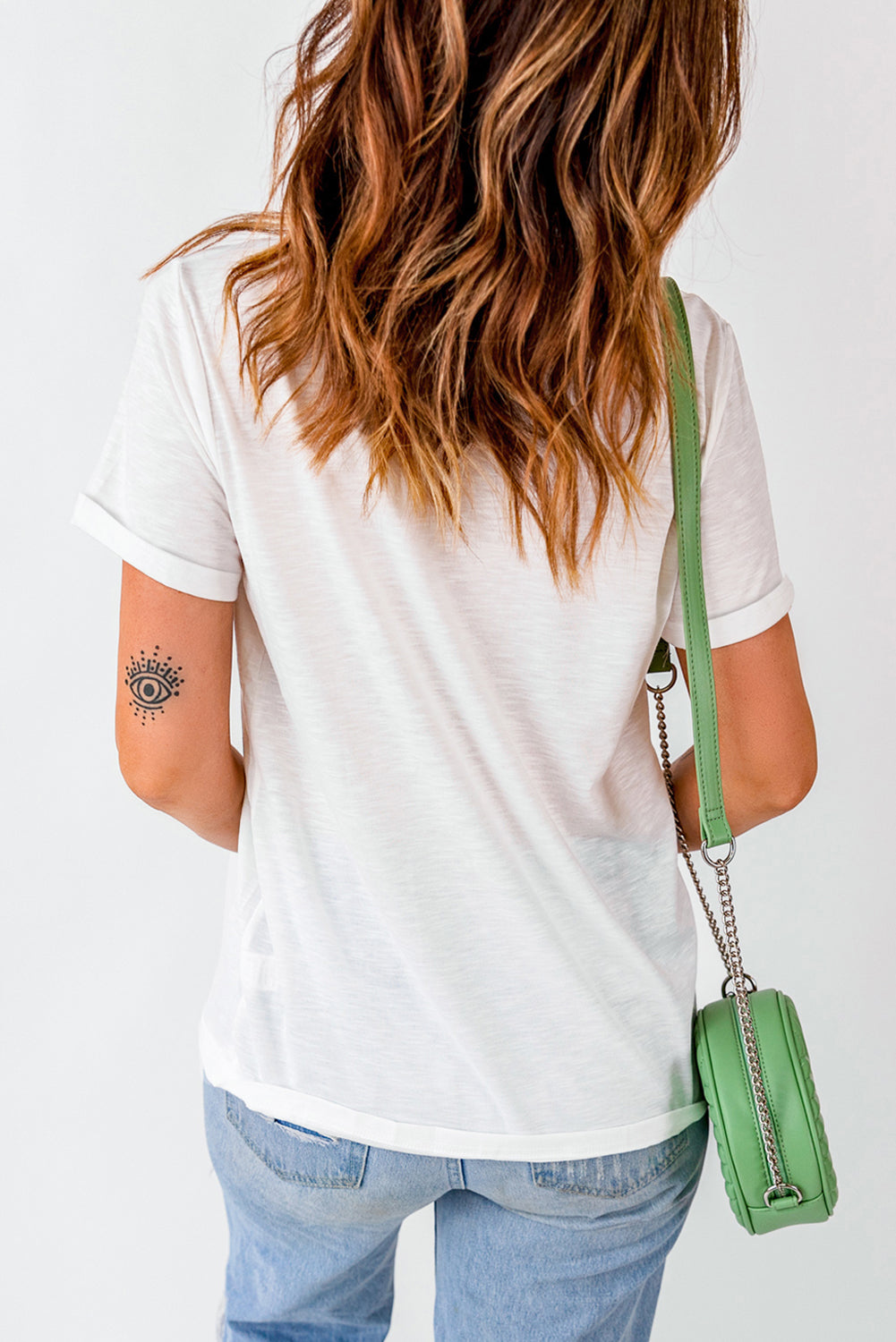 Trendy Boot Graphic Round Neck Short Sleeve T-Shirt