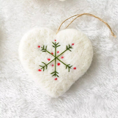Christmas Felt Snowflake Ornament