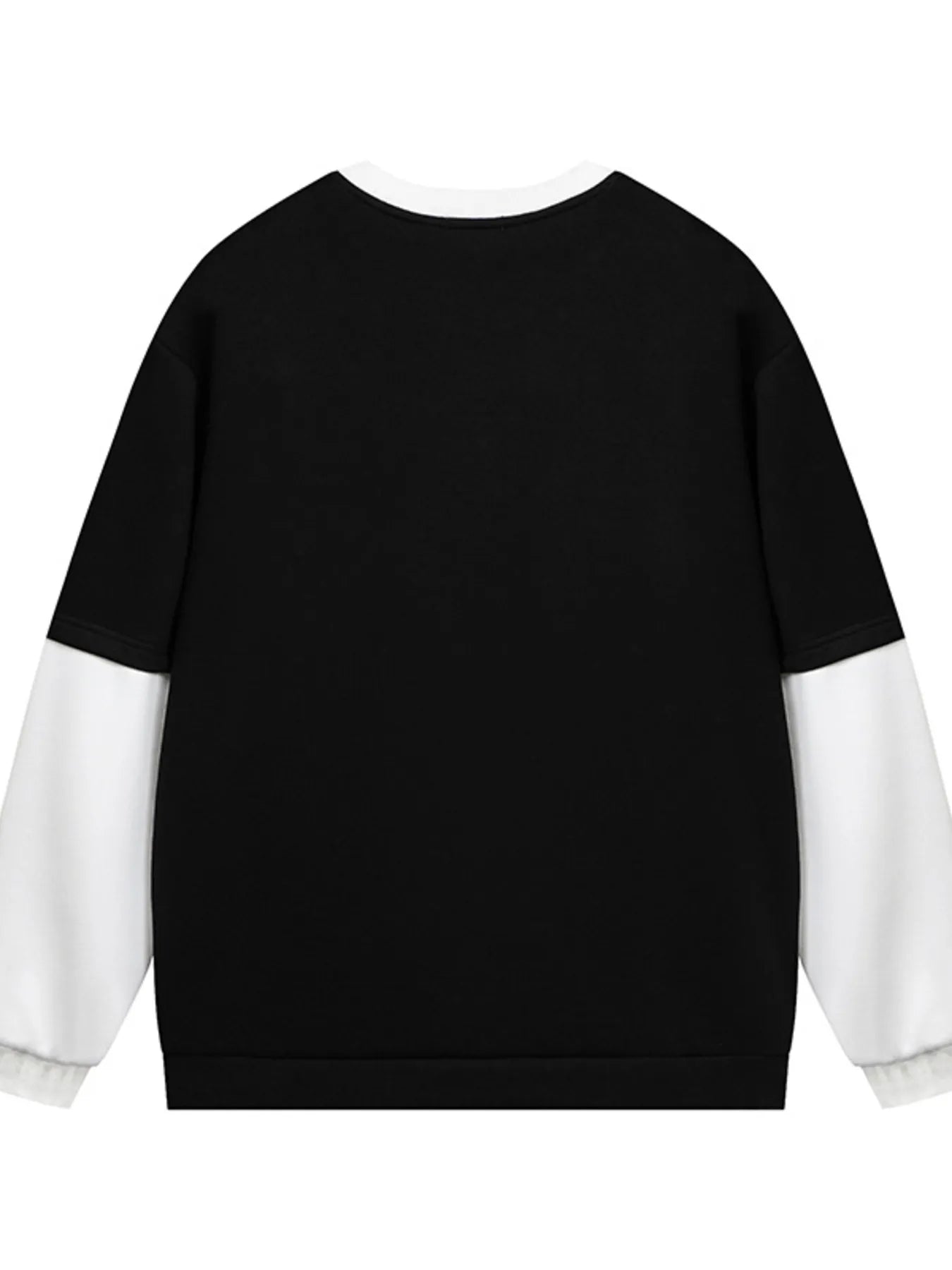 Men's Color Block Crew Neck Sweatshirt
