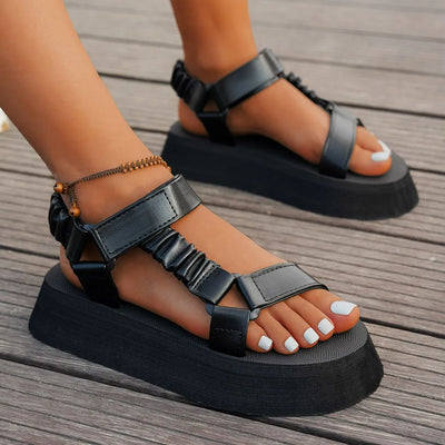 Open Toe Platform Sandals