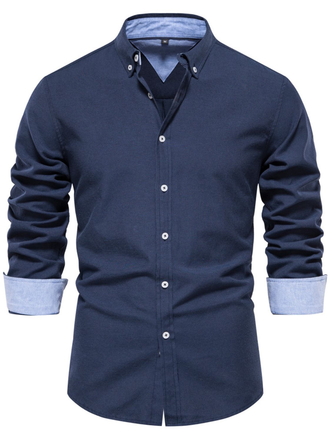 Men's Button Down Collared Neck Shirt for Stylish Comfort