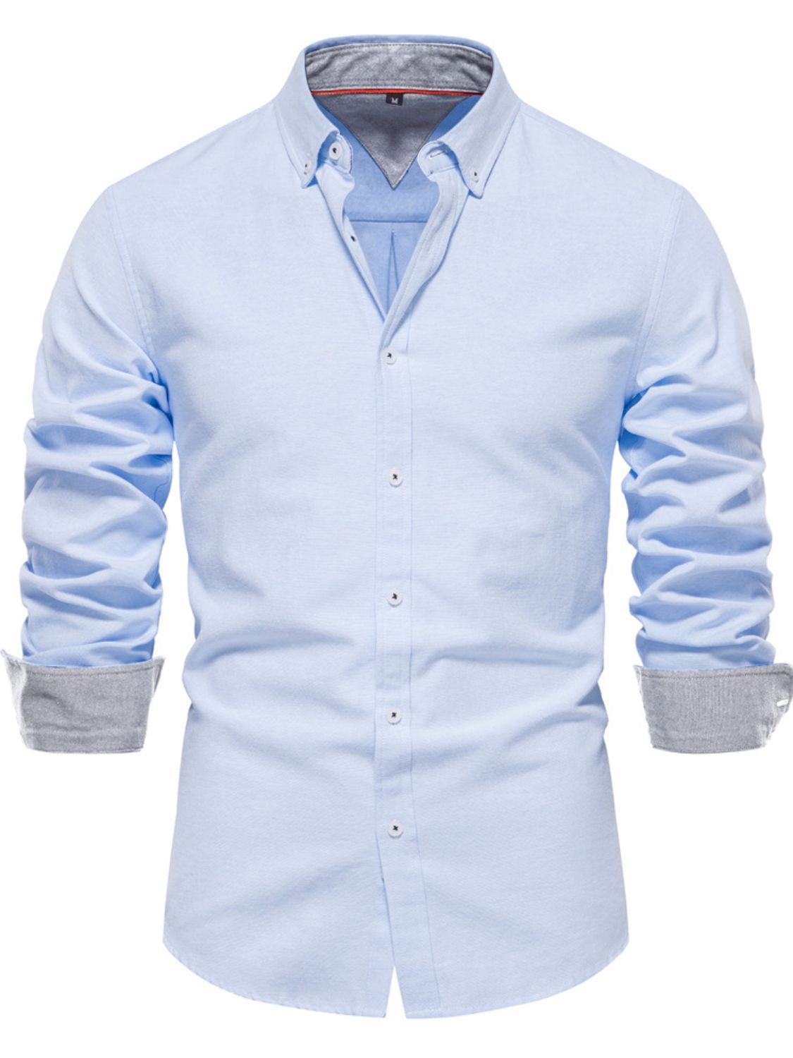 Men's Button Down Collared Neck Shirt for Stylish Comfort