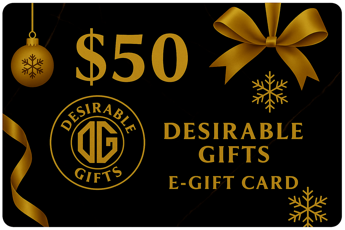 Desirable Gifts E-Gift Card