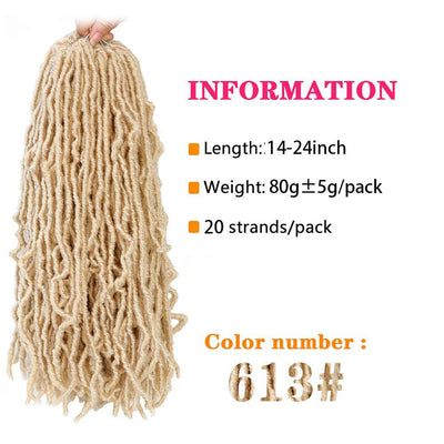 Synthetic Braiding Hair Extension | Goddess Locs Natural Hair -