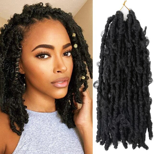 Distressed Butterfly Locs Crochet Hair | Distressed Soft Locs Crochet