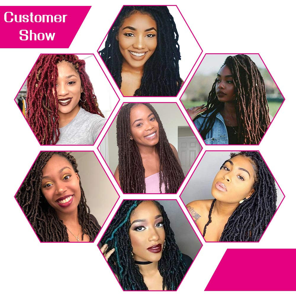 Synthetic Braiding Hair Extension | Goddess Locs Natural Hair -