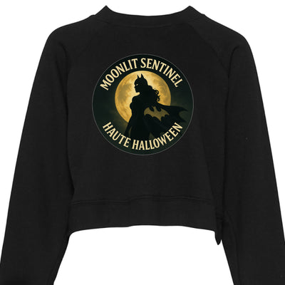 Moonlit Sentinel Raglan pullover Fleece