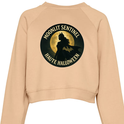 Moonlit Sentinel Raglan pullover Fleece