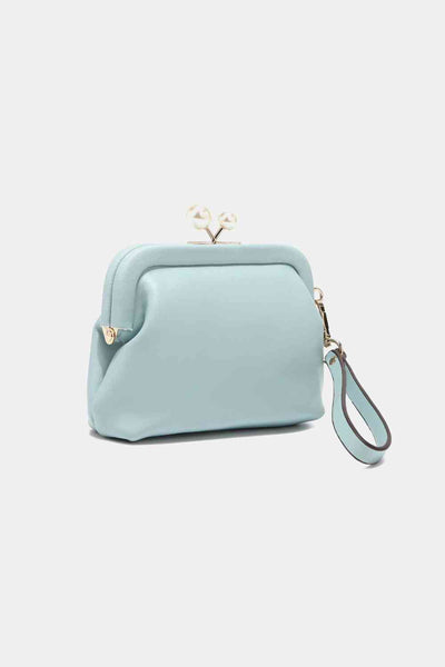 Nicole Lee USA Elise Pearl Coin Purse for Chic Style