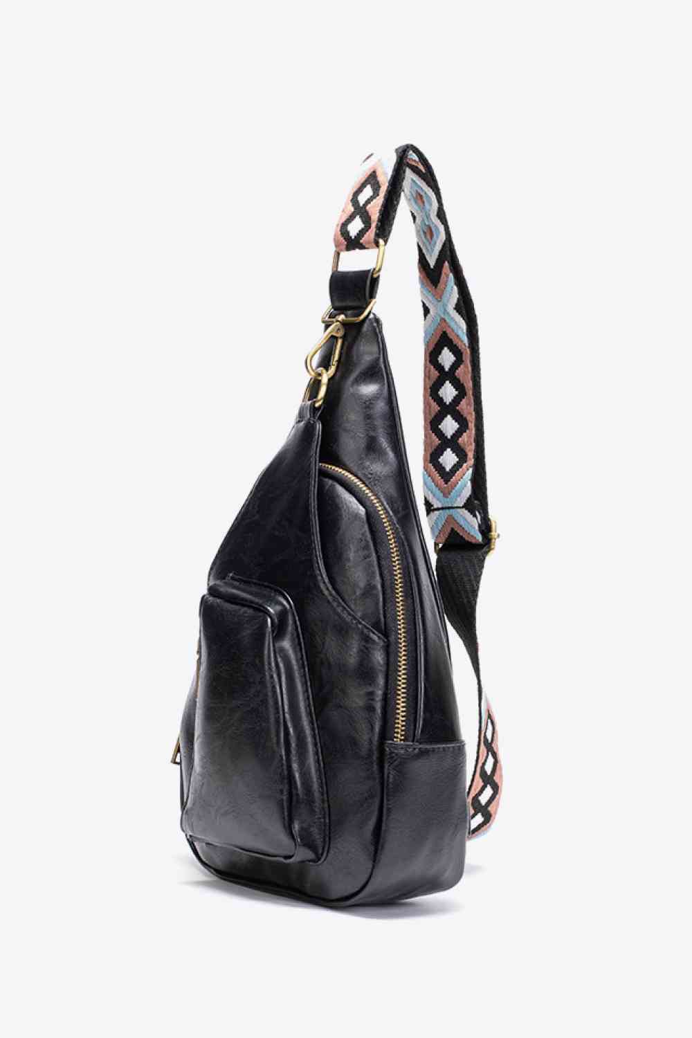 All The Feels PU Leather Sling Bag for Stylish Convenience