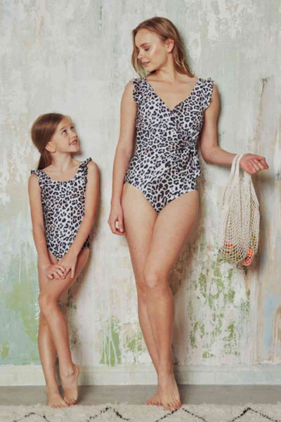 Marina West Swim Full Size Float On Ruffle One-Piece Cat