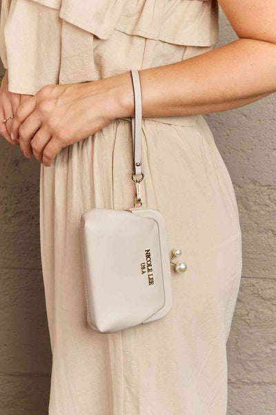 Nicole Lee USA Elise Pearl Coin Purse for Chic Style