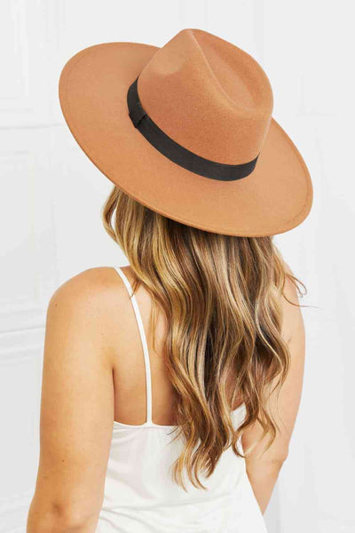 Fame Enjoy The Simple Things Fedora Hat for Stylish Women