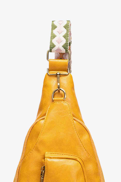 All The Feels PU Leather Sling Bag for Stylish Convenience