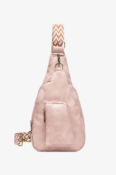 All The Feels PU Leather Sling Bag for Stylish Convenience