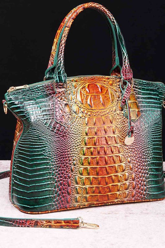 Stylish Gradient PU Leather Handbag for Every Occasion