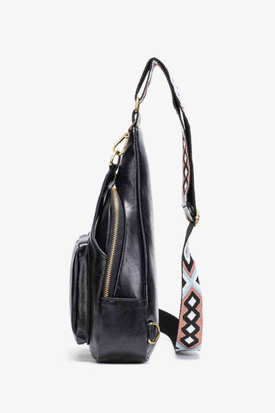 All The Feels PU Leather Sling Bag for Stylish Convenience