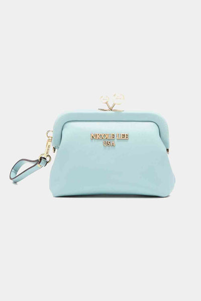 Nicole Lee USA Elise Pearl Coin Purse for Chic Style