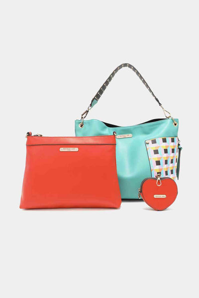 Nicole Lee USA Quihn 3-Piece Handbag Set for Stylish Fashion