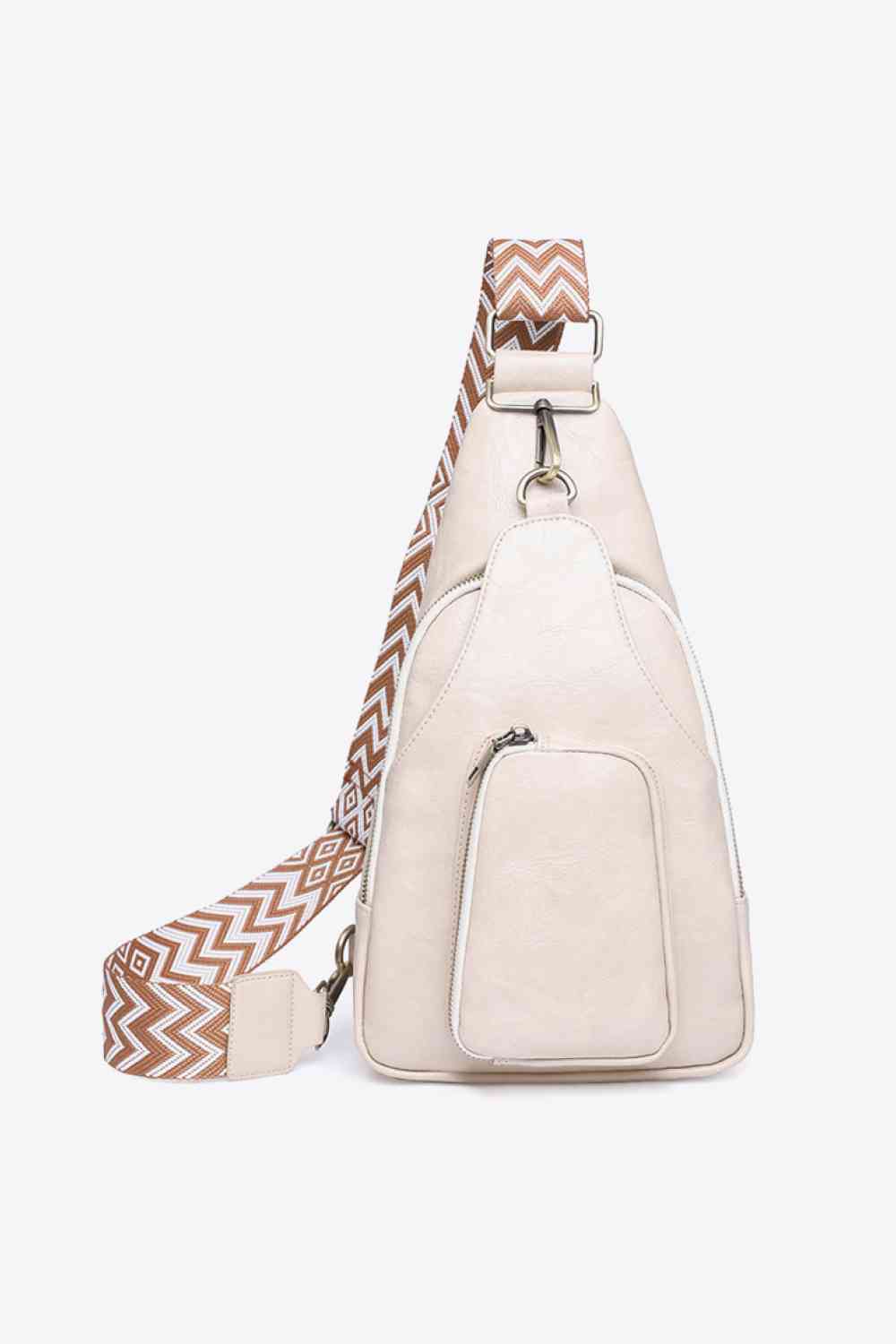 Compact & Versatile PU Leather Sling Bag for Stylish Adventures