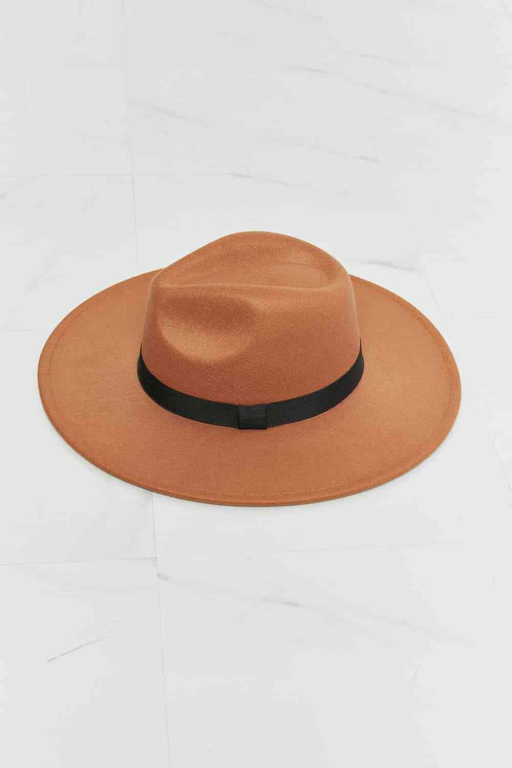 Fame Enjoy The Simple Things Fedora Hat for Stylish Women