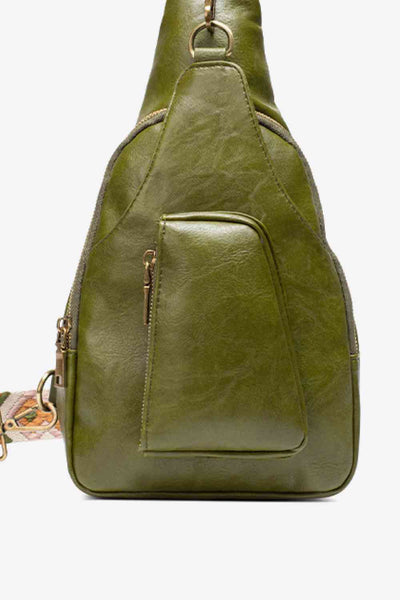All The Feels PU Leather Sling Bag for Stylish Convenience